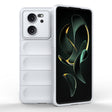 For Xiaomi Redmi K60 Ultra Magic Shield TPU + Flannel Phone Case(White) - Redmi K60 Ultra Cases by PMC TechLife | Online Shopping South Africa | PMC TechLife | Buy Now Pay Later Mobicred