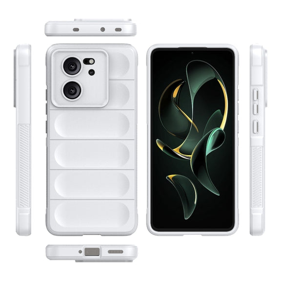 For Xiaomi Redmi K60 Ultra Magic Shield TPU + Flannel Phone Case(White)