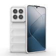 For Xiaomi 14 Pro 5G Magic Shield TPU + Flannel Phone Case(White) - 14 Pro Cases by PMC TechLife | Online Shopping South Africa | PMC TechLife | Buy Now Pay Later Mobicred