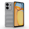 For Xiaomi Redmi 13C 4G Global Magic Shield TPU + Flannel Phone Case(Grey) - free shipping - PMC TechLife - Order now!