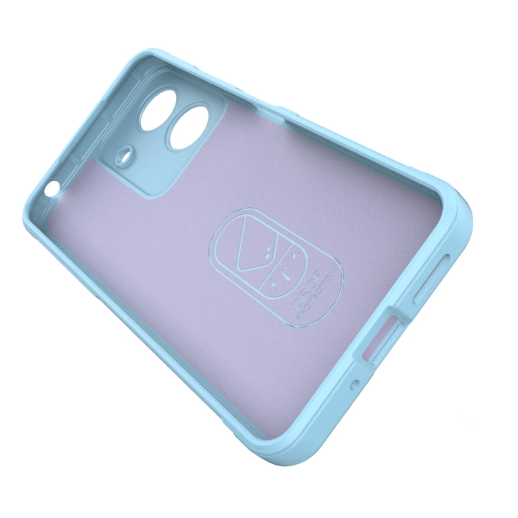 For Xiaomi Redmi 13C 4G Global Magic Shield TPU + Flannel Phone Case(Grey)