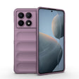For Xiaomi Redmi K70E 5G Magic Shield TPU + Flannel Phone Case(Purple) - K70E Cases by PMC TechLife | Online Shopping South Africa | PMC TechLife | Buy Now Pay Later Mobicred