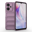 For Xiaomi Redmi 13C 5G Magic Shield TPU + Flannel Phone Case(Purple) - 13C Cases by PMC TechLife | Online Shopping South Africa | PMC TechLife | Buy Now Pay Later Mobicred