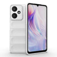 For Xiaomi Redmi 13C 5G Magic Shield TPU + Flannel Phone Case(White) - 13C Cases by PMC TechLife | Online Shopping South Africa | PMC TechLife | Buy Now Pay Later Mobicred