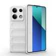 For Xiaomi Redmi Note 13 4G Global Magic Shield TPU + Flannel Phone Case(White) - free shipping - PMC TechLife - Order now!