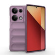 For Xiaomi Redmi Note 13 Pro 4G Global Magic Shield TPU + Flannel Phone Case(Purple) - Note 13 Pro Cases by PMC TechLife | Online Shopping South Africa | PMC TechLife | Buy Now Pay Later Mobicred