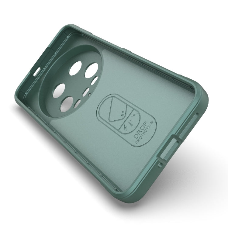 For Xiaomi 14 Ultra Magic Shield TPU + Flannel Phone Case(Red)