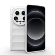 For Xiaomi 14 Ultra Magic Shield TPU + Flannel Phone Case(White) - 14 Ultra Cases by PMC TechLife | Online Shopping South Africa | PMC TechLife | Buy Now Pay Later Mobicred