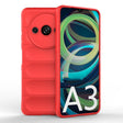 For Xiaomi Redmi A3 4G Global Magic Shield TPU + Flannel Phone Case(Red) - Xiaomi Cases by PMC TechLife | Online Shopping South Africa | PMC TechLife | Buy Now Pay Later Mobicred