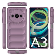 For Xiaomi Redmi A3 4G Global Magic Shield TPU + Flannel Phone Case(Purple)