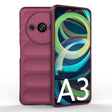 For Xiaomi Redmi A3 4G Global Magic Shield TPU + Flannel Phone Case(Wine Red) - Xiaomi Cases by PMC TechLife | Online Shopping South Africa | PMC TechLife | Buy Now Pay Later Mobicred