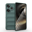 For Xiaomi Redmi Turbo 3 5G Magic Shield TPU + Flannel Phone Case(Dark Green) - Xiaomi Cases by PMC TechLife | Online Shopping South Africa | PMC TechLife | Buy Now Pay Later Mobicred