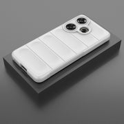 For Xiaomi Redmi Turbo 3 5G Magic Shield TPU + Flannel Phone Case(White)