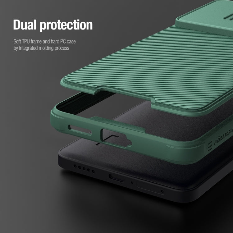 For Xiaomi Redmi Turbo 3 NILLKIN CamShield Pro PC Phone Case(Blue)