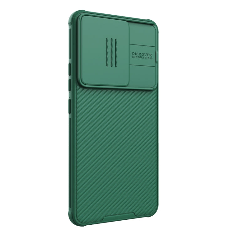 For Xiaomi Redmi Turbo 3 NILLKIN CamShield Pro PC Phone Case(Green)