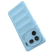 For vivo iQOO 12 Pro 5G Magic Shield TPU + Flannel Phone Case(White)
