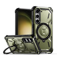 For Samsung Galaxy S24 5G Armor Series Holder Phone Case(Army Green) - Galaxy S24 5G Cases by PMC TechLife | Online Shopping South Africa | PMC TechLife