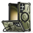 For Samsung Galaxy S24 Ultra 5G Armor Series Holder Phone Case(Army Green) - Galaxy S24 Ultra 5G Cases by PMC TechLife | Online Shopping South Africa | PMC TechLife