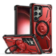 For Samsung Galaxy S24 Ultra 5G Armor Series Holder Phone Case(Red) - Galaxy S24 Ultra 5G Cases by PMC TechLife | Online Shopping South Africa | PMC TechLife