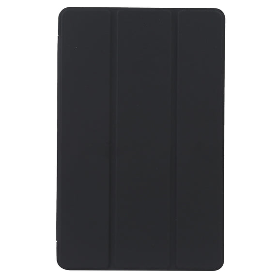For Xiaomi Redmi Pad SE 2023 Three-fold Holder Flip Tablet Leather Case(Black)