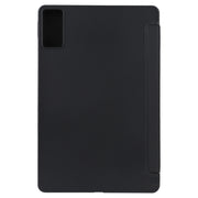 For Xiaomi Redmi Pad SE 2023 Three-fold Holder Flip Tablet Leather Case(Black)