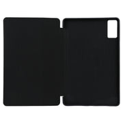 For Xiaomi Redmi Pad SE 2023 Three-fold Holder Flip Tablet Leather Case(Black)