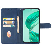 Honor X8b Leather Phone Case(Blue)