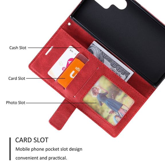 For Samsung Galaxy S24 Ultra 5G Skin Feel Splicing Leather Phone Case(Red)