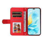 For Honor 200 Lite Global Skin Feel Life Tree Metal Button Leather Phone Case(Red)