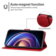 For Xiaomi Redmi Note 12R Leather Phone Case(Red)