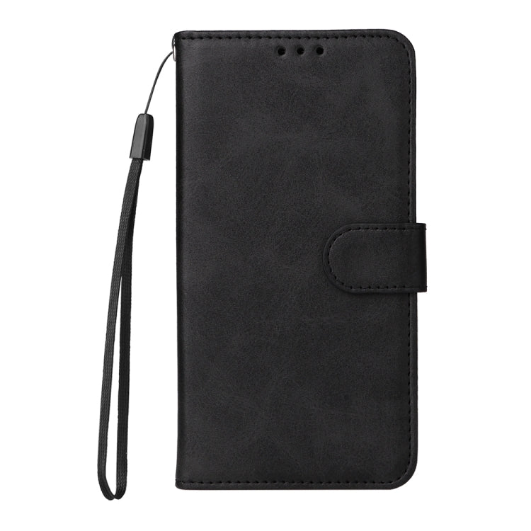 For Honor Magic6 Pro Classic Calf Texture Flip Leather Phone Case(Black)