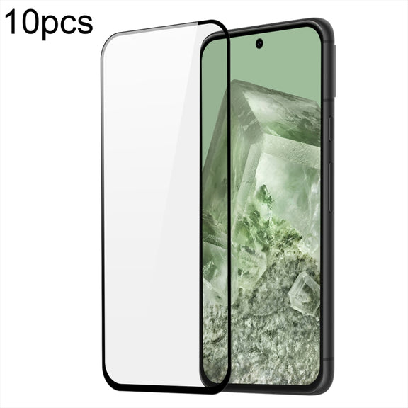For Google Pixel 8a 10pcs DUX DUCIS 0.33mm 9H Medium Alumina Tempered Glass Film