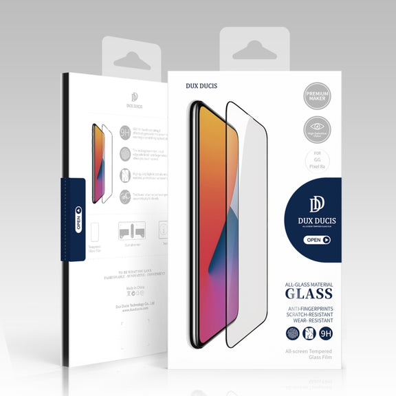 For Google Pixel 8a 10pcs DUX DUCIS 0.33mm 9H Medium Alumina Tempered Glass Film