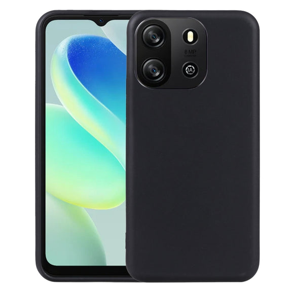 For Blackview Oscal Flat 1C TPU Phone Case(Black)