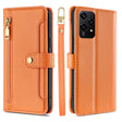 For Honor 200 Lite 5G Global Sheep Texture Cross-body Zipper Wallet Leather Phone Case(Orange) - Honor Cases by PMC TechLife | Online Shopping South Africa | PMC TechLife | Buy Now Pay Later Mobicred