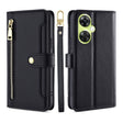 For OnePlus Nord CE 3 Lite 5G Sheep Texture Cross-body Zipper Wallet Leather Phone Case(Black) - free shipping - PMC TechLife - Order now!