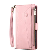 For Google Pixel 8 ESEBLE Retro Frosted RFID Flip Leather Phone Case(Rose Gold)