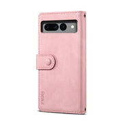 For Google Pixel 8 ESEBLE Retro Frosted RFID Flip Leather Phone Case(Rose Gold)