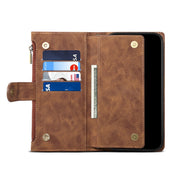 For Google Pixel 7a ESEBLE Retro Frosted RFID Flip Leather Phone Case(Brown)