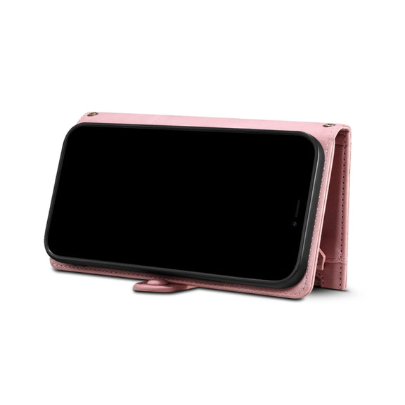 For Google Pixel 7a ESEBLE Retro Frosted RFID Flip Leather Phone Case(Rose Gold)