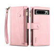 For Google Pixel 8 Pro ESEBLE Retro Frosted RFID Flip Leather Phone Case(Rose Gold) - Google Cases by ESEBLE | Online Shopping South Africa | PMC TechLife | Buy Now Pay Later Mobicred