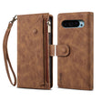 For Google Pixel 9 / 9 Pro ESEBLE Retro Frosted RFID Flip Leather Phone Case(Brown) - Google Cases by ESEBLE | Online Shopping South Africa | PMC Jewellery | Buy Now Pay Later Mobicred