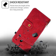 For Huawei Pura 70 5G Zipper Bag Leather Phone Case(Red)