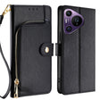 For Huawei Pura 70 Pro / 70 Pro+ 5G Zipper Bag Leather Phone Case(Black) - Huawei Cases by PMC TechLife | Online Shopping South Africa | PMC TechLife | Buy Now Pay Later Mobicred