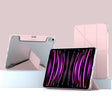 For iPad Pro 11 2022 / 2021 / 2020 Mutural Deformation Stand Smart Leather Tablet Case(Pink) - free shipping - PMc TechLife - Order now!