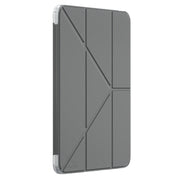 For iPad Air 11 2025 / 2024 Mutural Deformation Stand Smart Leather Tablet Case(Black)