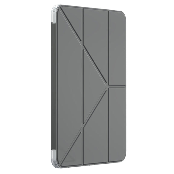 For iPad Air 11 2025 / 2024 Mutural Deformation Stand Smart Leather Tablet Case(Black)
