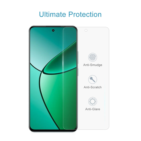 For Realme 12+ / 12X / Narzo N65 10pcs 0.26mm 9H 2.5D Tempered Glass Film