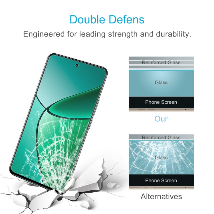 For Realme 12+ / 12X / Narzo N65 10pcs 0.26mm 9H 2.5D Tempered Glass Film