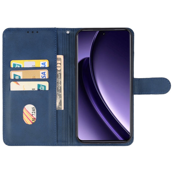 For Realme GT Neo6 Leather Phone Case(Blue)